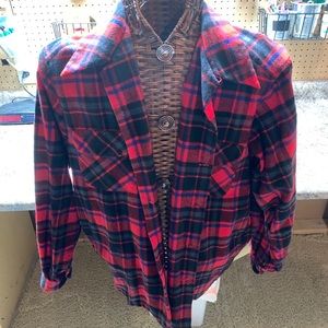 Vintage Pendleton Wool Flannel Large